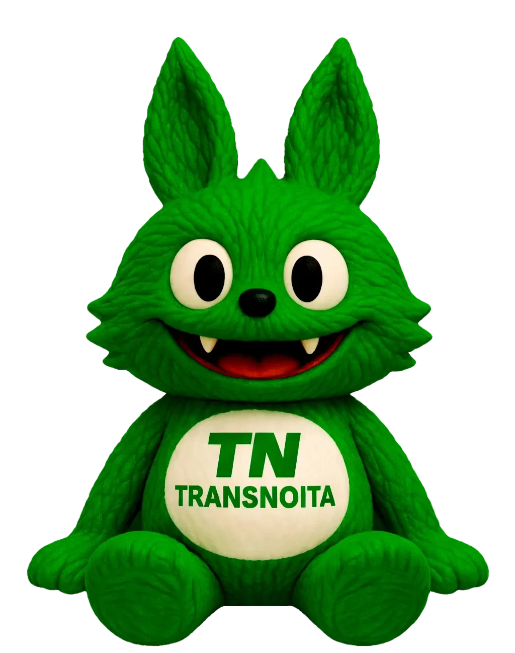mascota transnoita sentado